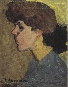 Amedeo Modigliani, Head of a Woman in Profile (mk39)